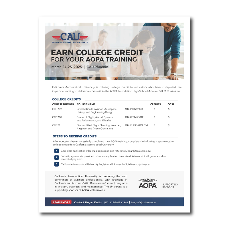 cau-college-credit-flyer